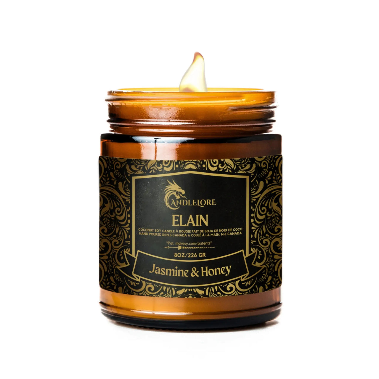 Elain Candle lit
