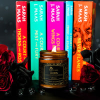 Thumbnail for Lucien Candle lit with vertical books