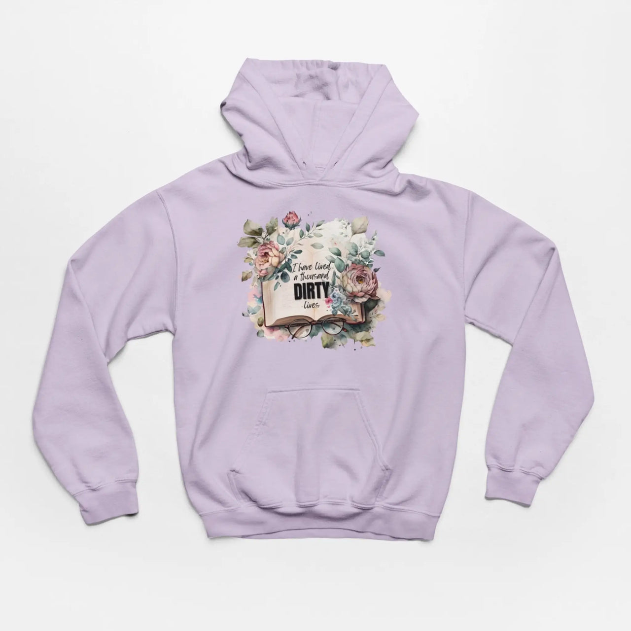 Orchid I Have Lived A 1000 Dirty Lives Hoodie V1