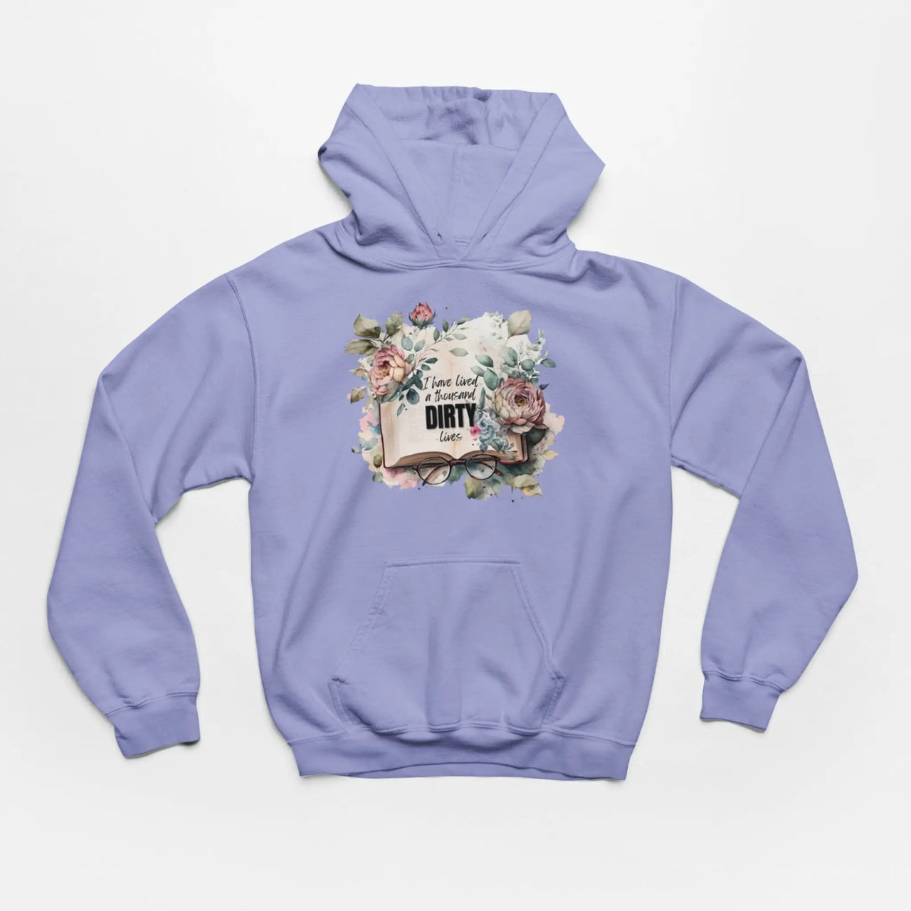 Violet I Have Lived A 1000 Dirty Lives Hoodie V1