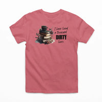 Thumbnail for dark pink I have lived a 1000 dirty lives tshirt V2