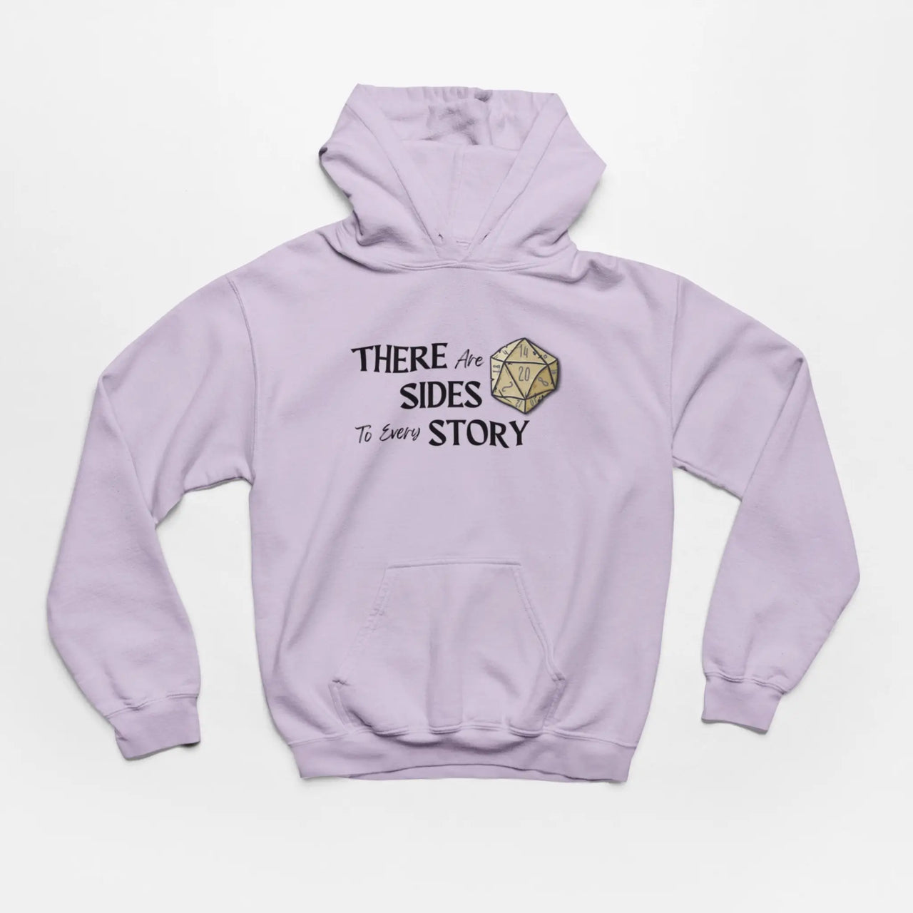 Orchid There are 20 sides to every story hoodie