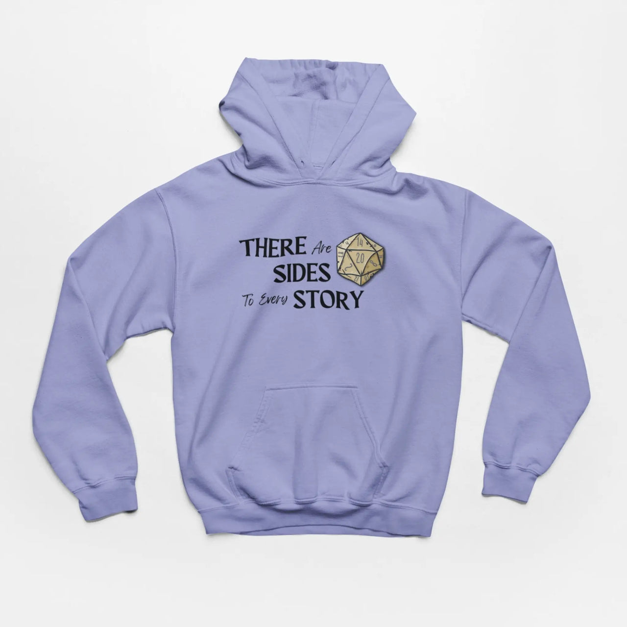 Violet There are 20 sides to every story hoodie