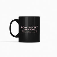 Thumbnail for black Booktrovert mug