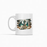 Thumbnail for white Bookwyrm mug