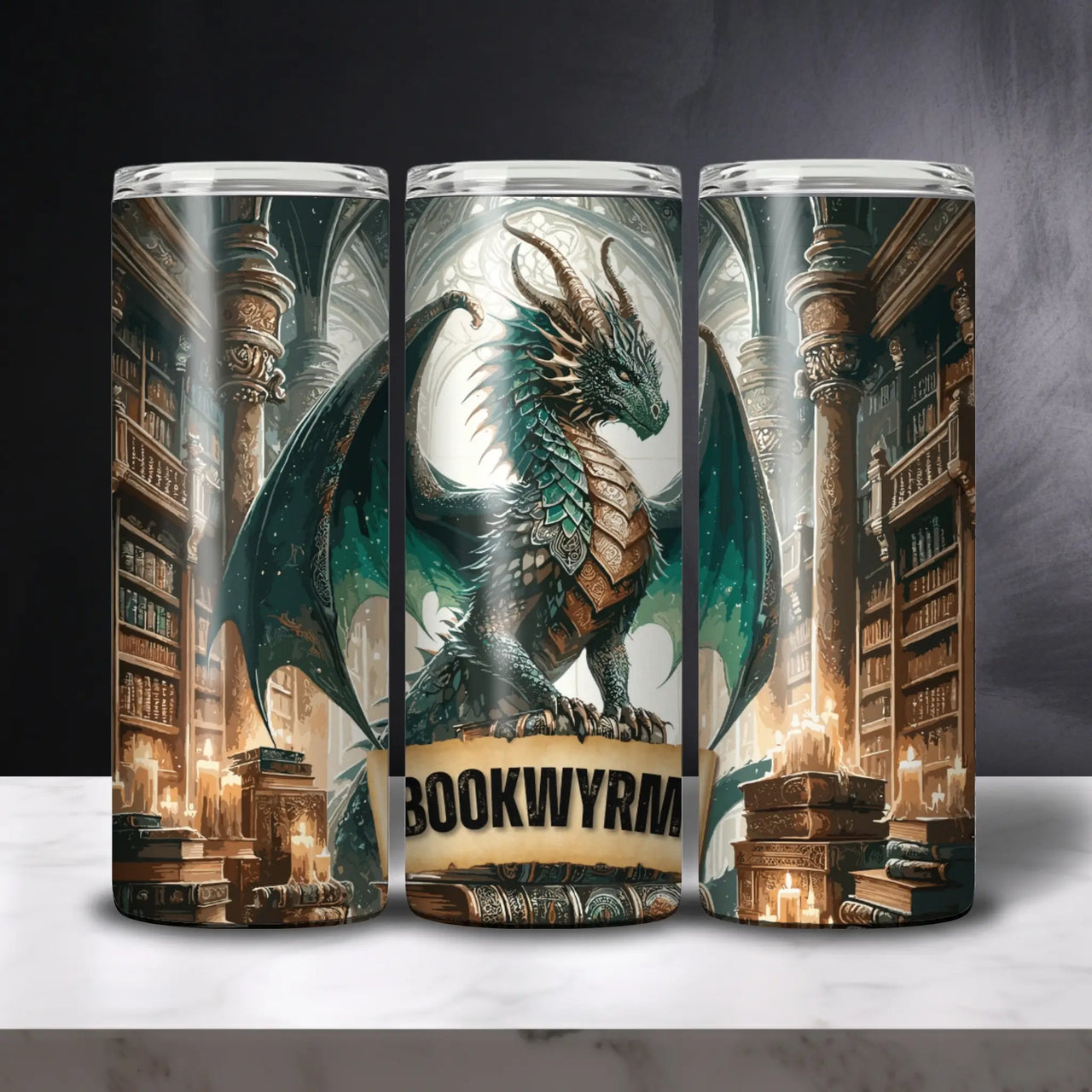 bookwyrm skinny tumbler