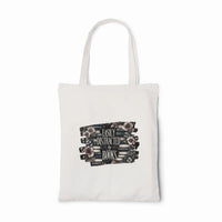 Thumbnail for Easily Distracted By books tote bag in white