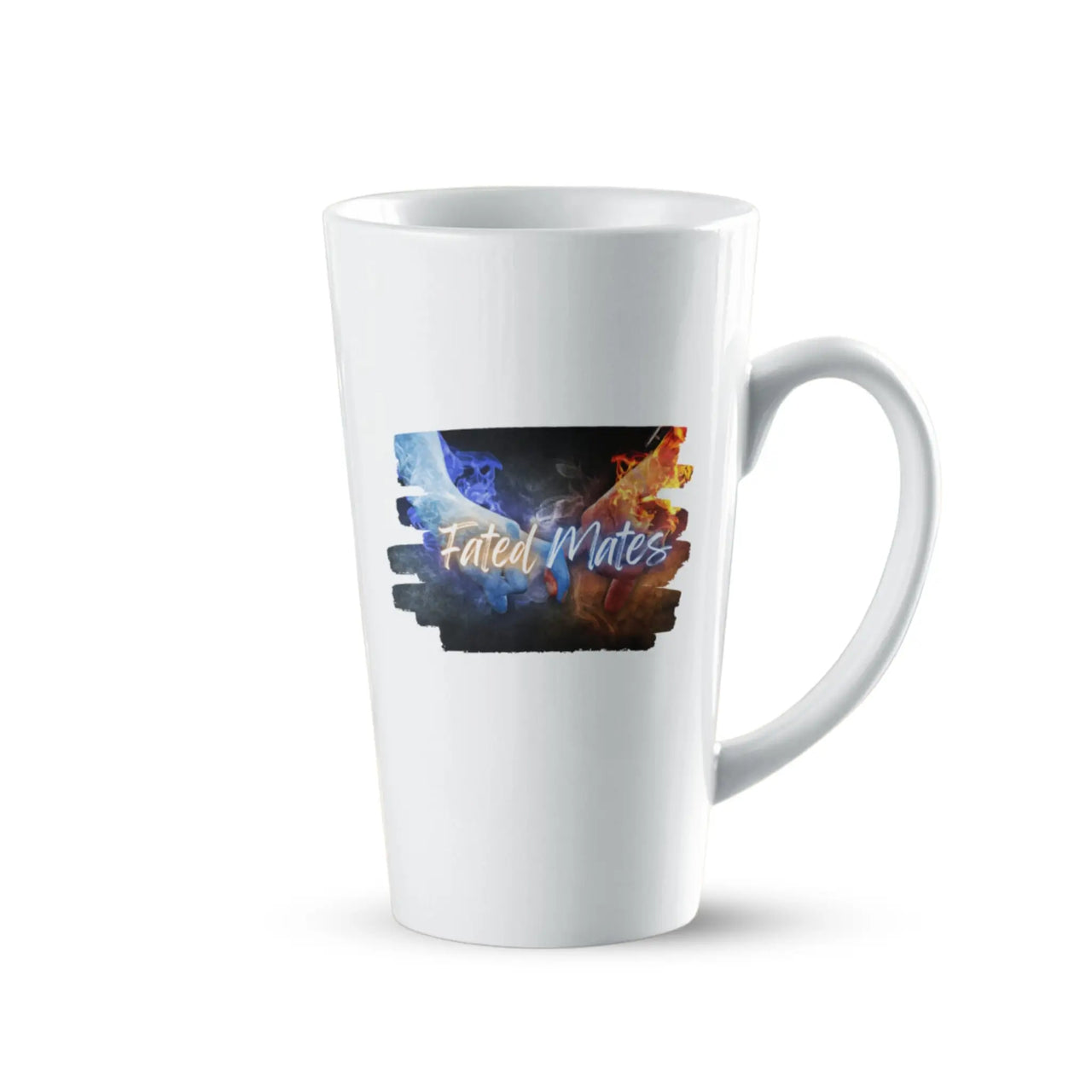 White Large Fated Mates Mug