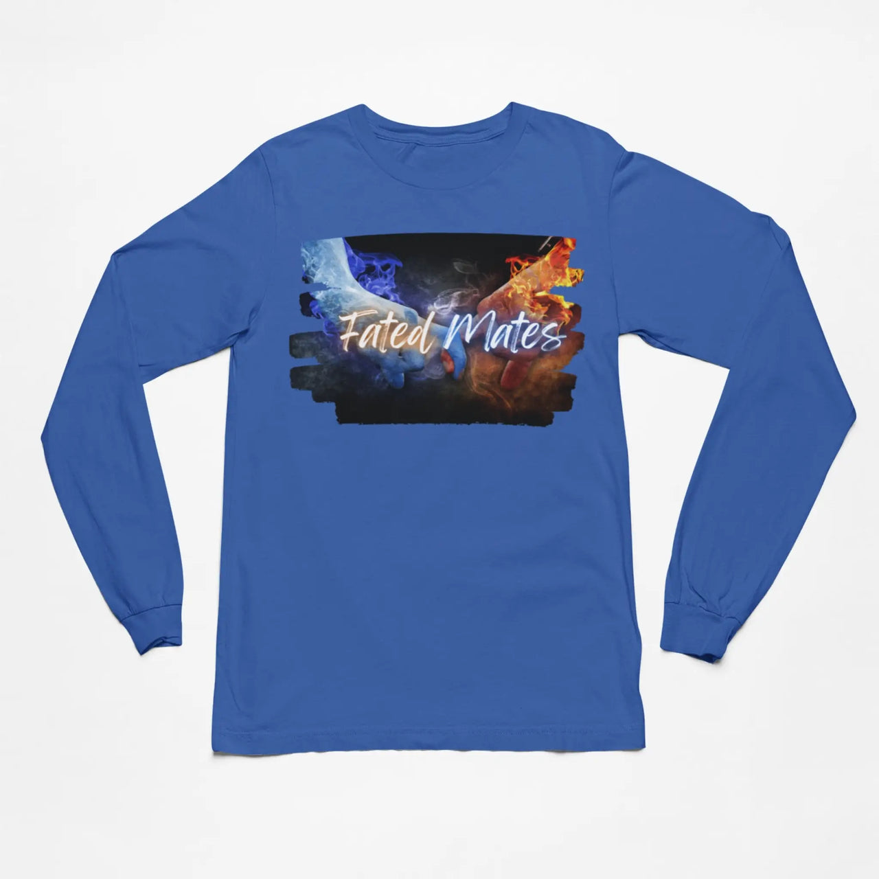 Fated Mates long sleeve tee in blue