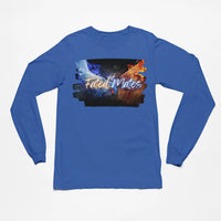 Thumbnail for Fated Mates long sleeve tee in blue