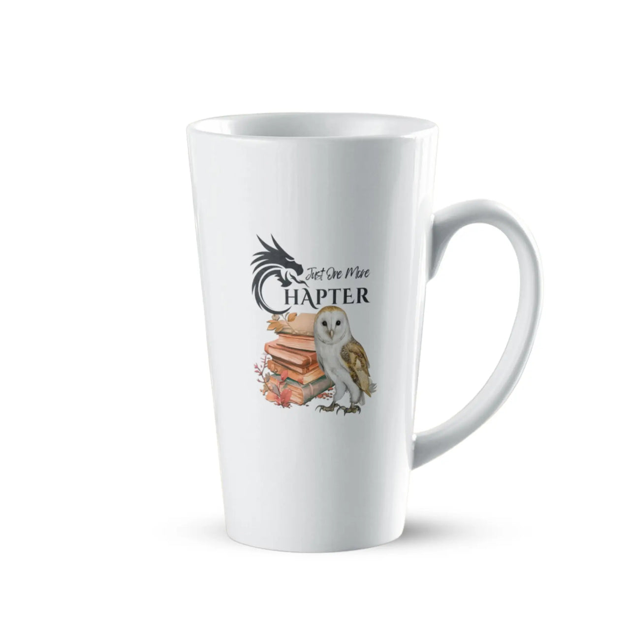 White Large Just One More Chapter Mug V2