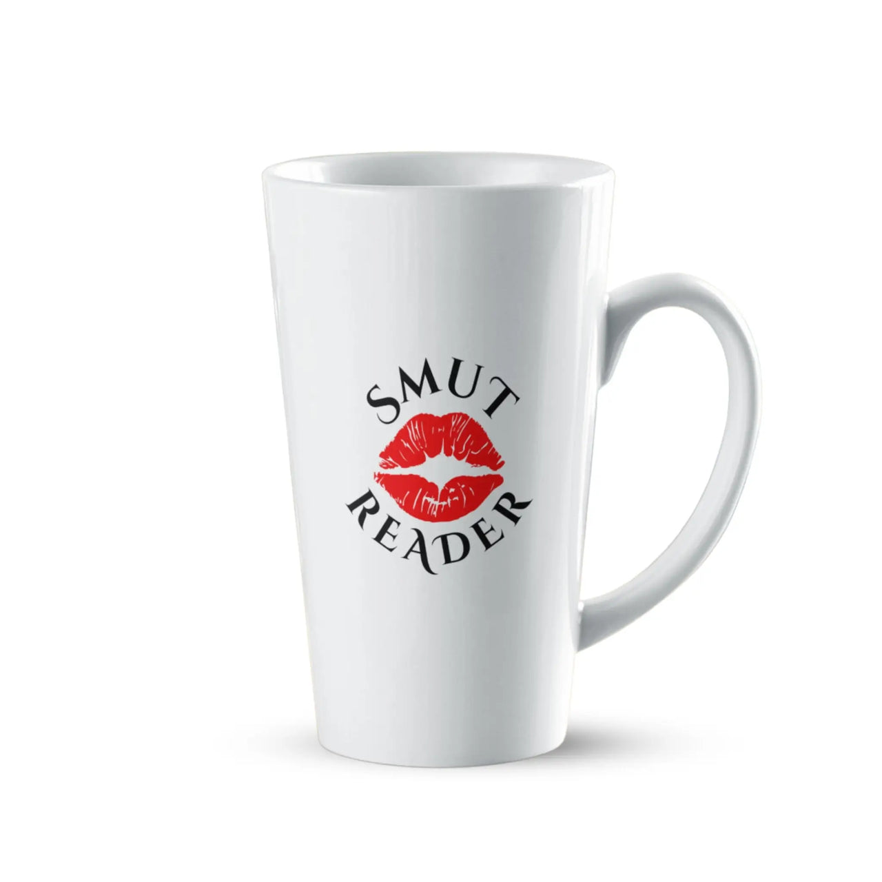 white large smut reader mug