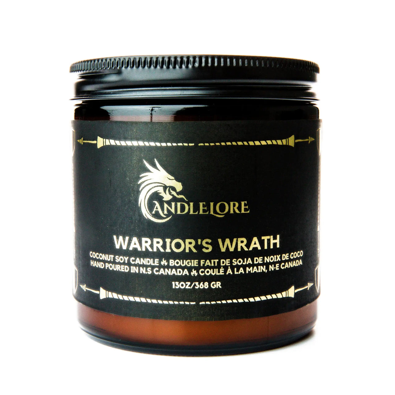 Large Warrior's Wrath Candle