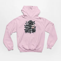 Thumbnail for Pink Books and Roses hoodie