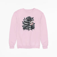 Thumbnail for Pink Books And Roses Sweatshirt