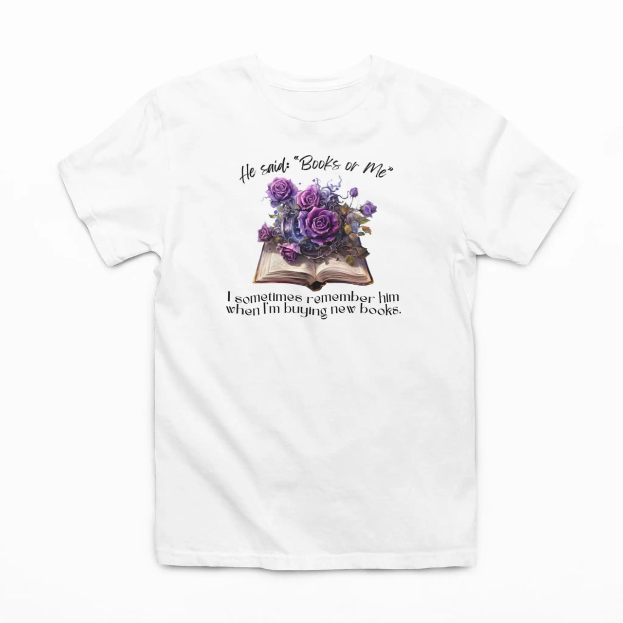 white books or me tshirt