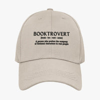 Thumbnail for Booktrovert cap beige