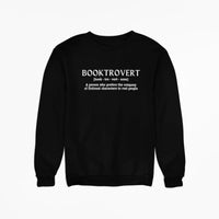 Thumbnail for black Booktrovert Sweatshirt