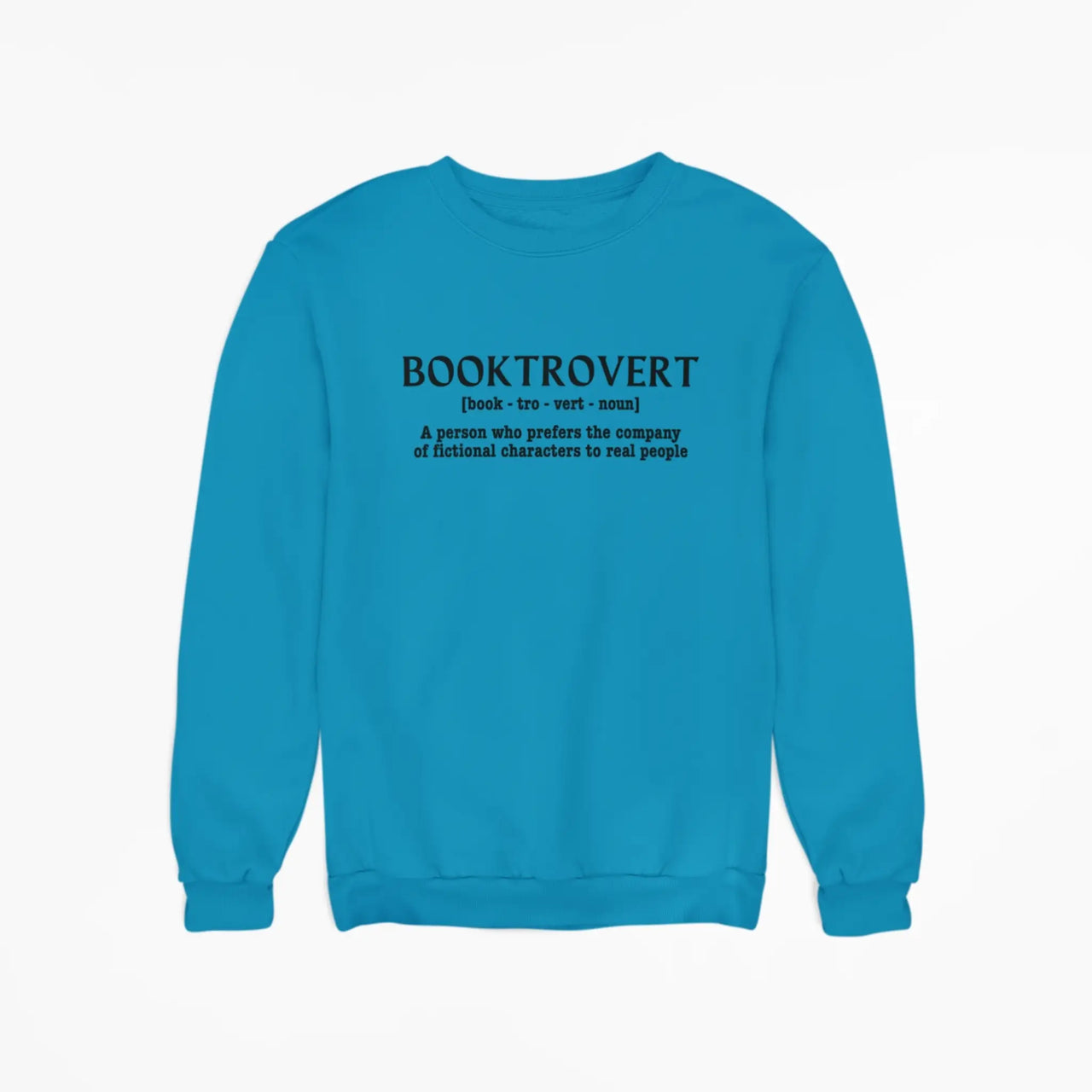 Teal Booktrovert Sweatshirt