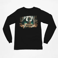 Thumbnail for black bookwyrm long sleeve t