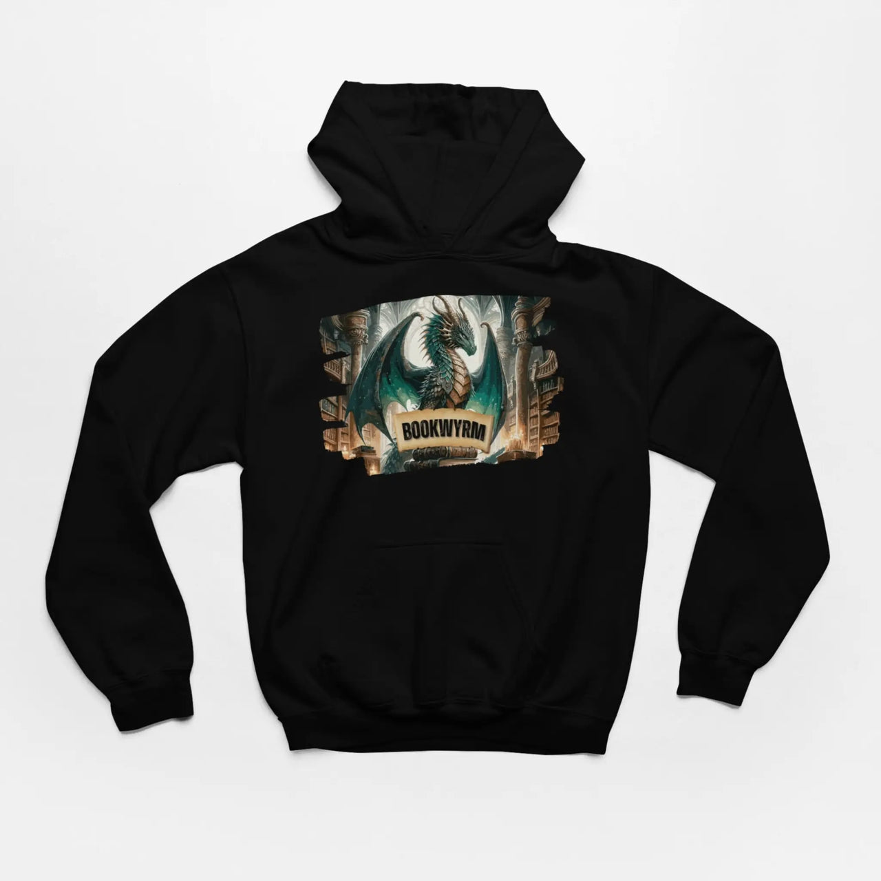 Black Bookwyrm Hoodie