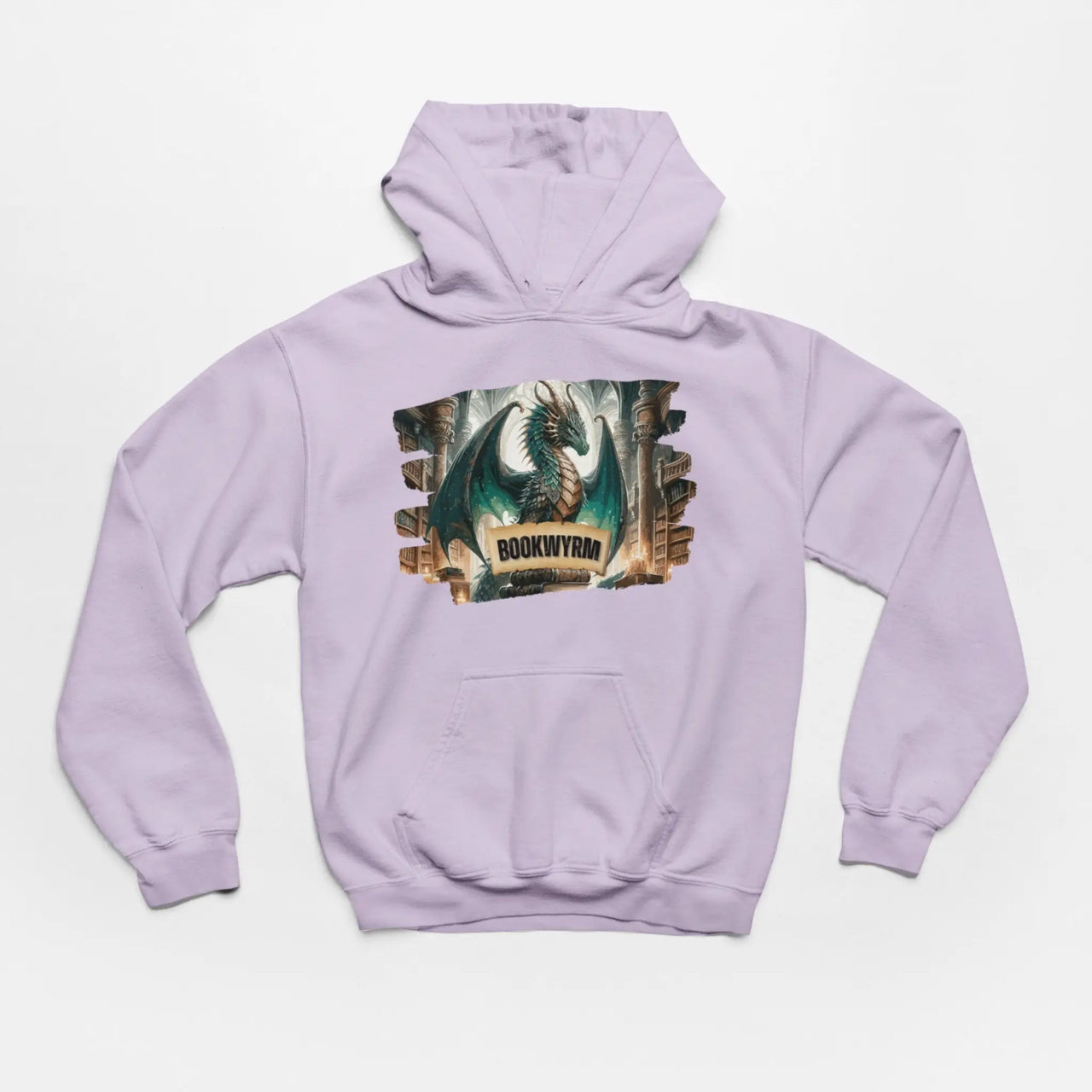 Orchid Bookwyrm Hoodie