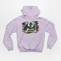 Thumbnail for Orchid Bookwyrm Hoodie