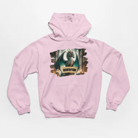 Thumbnail for Pink Bookwyrm Hoodie