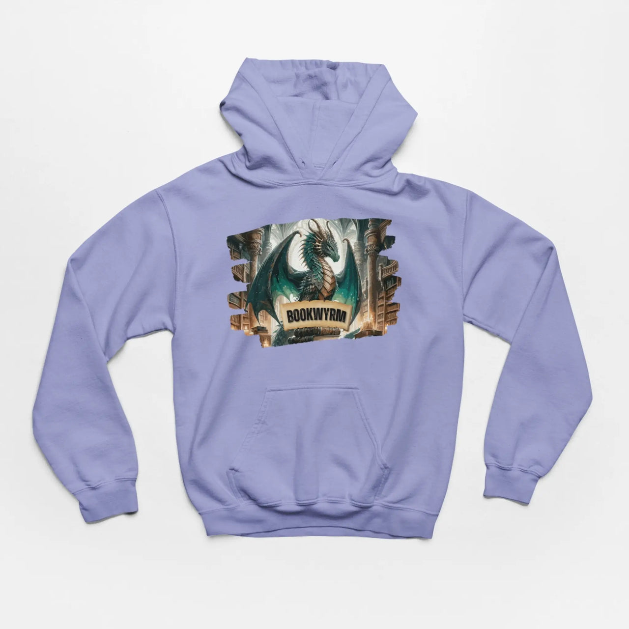 Violet Bookwyrm Hoodie