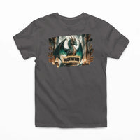 Thumbnail for dark grey bookwyrm tee