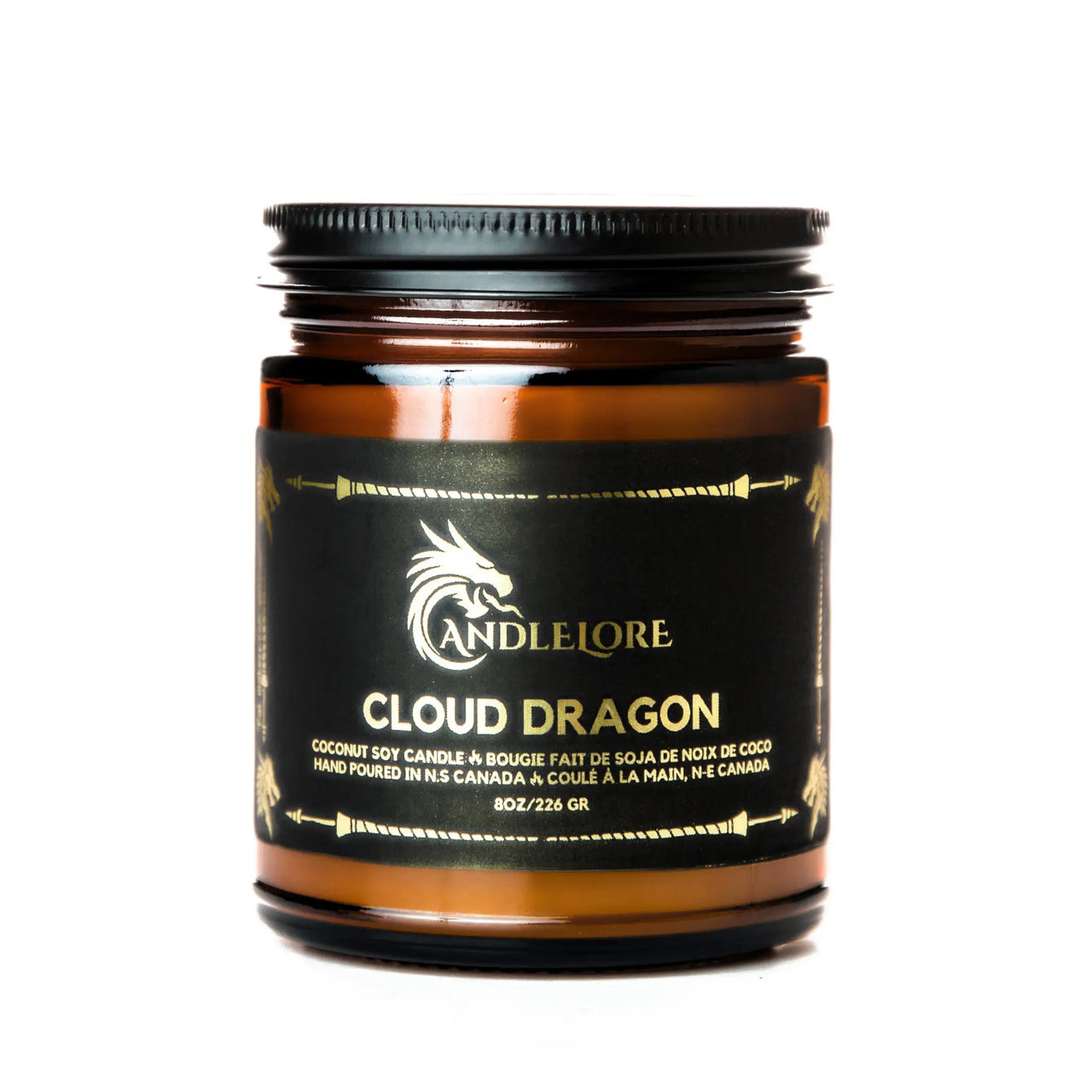 Medium Cloud Dragon Candle