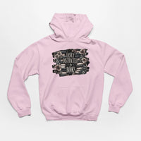 Thumbnail for Pink Easily Distracted By Books Hoodie