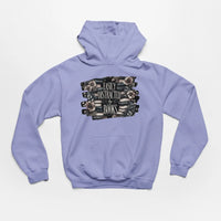 Thumbnail for a violet Easily Distracted By Books Hoodie