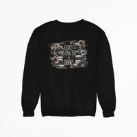 Thumbnail for black Easily Distracted By Books Sweatshirt