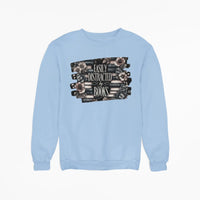 Thumbnail for blue Easily Distracted By Books Sweatshirt