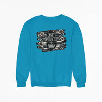 Thumbnail for teal Easily Distracted By Books Sweatshirt