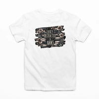 Thumbnail for White Easily distracted by books tshirt