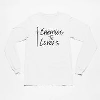 Thumbnail for Enemies To Lovers Long Tshirt in white