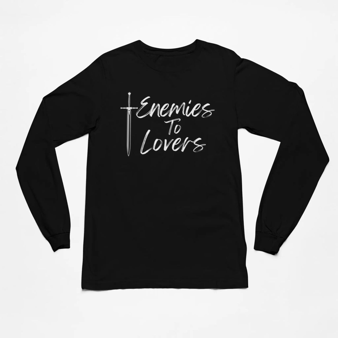 Enemies To Lovers Long Tshirt in black