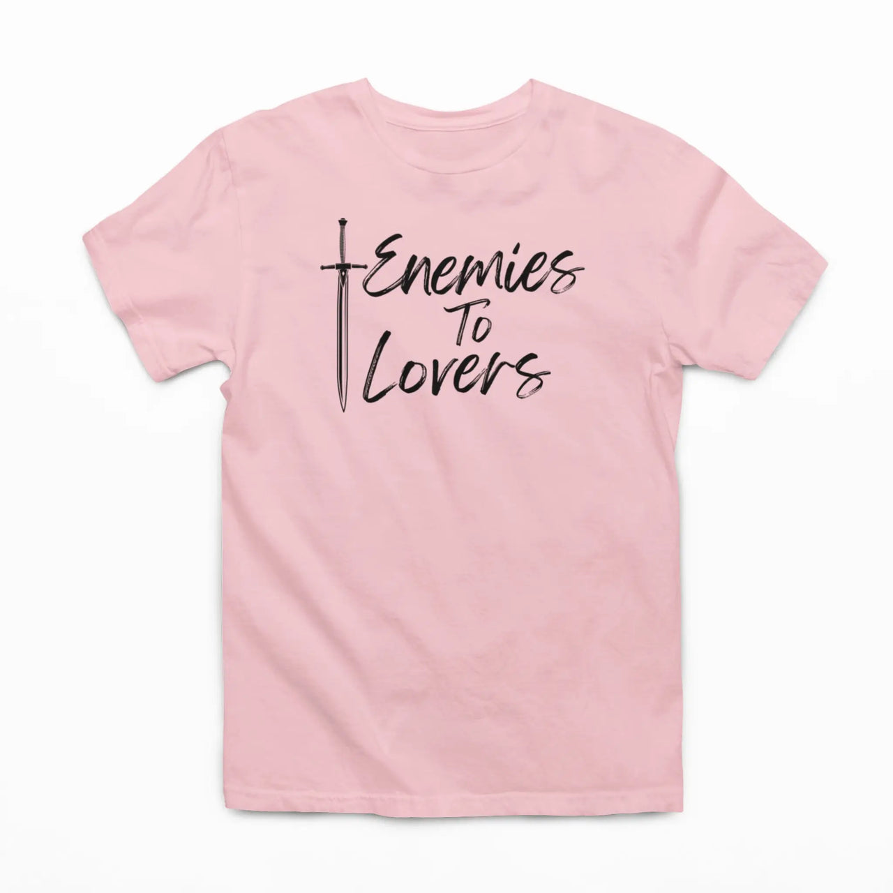 light pink Enemies To Lovers Tshirt