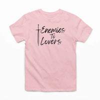 Thumbnail for light pink Enemies To Lovers Tshirt