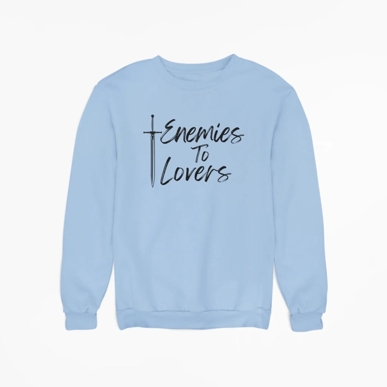 blue Enemies To Lovers sweatshirt