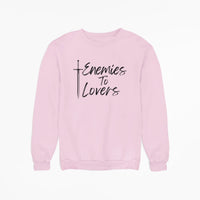 Thumbnail for Pink Enemies To Lovers sweatshirt