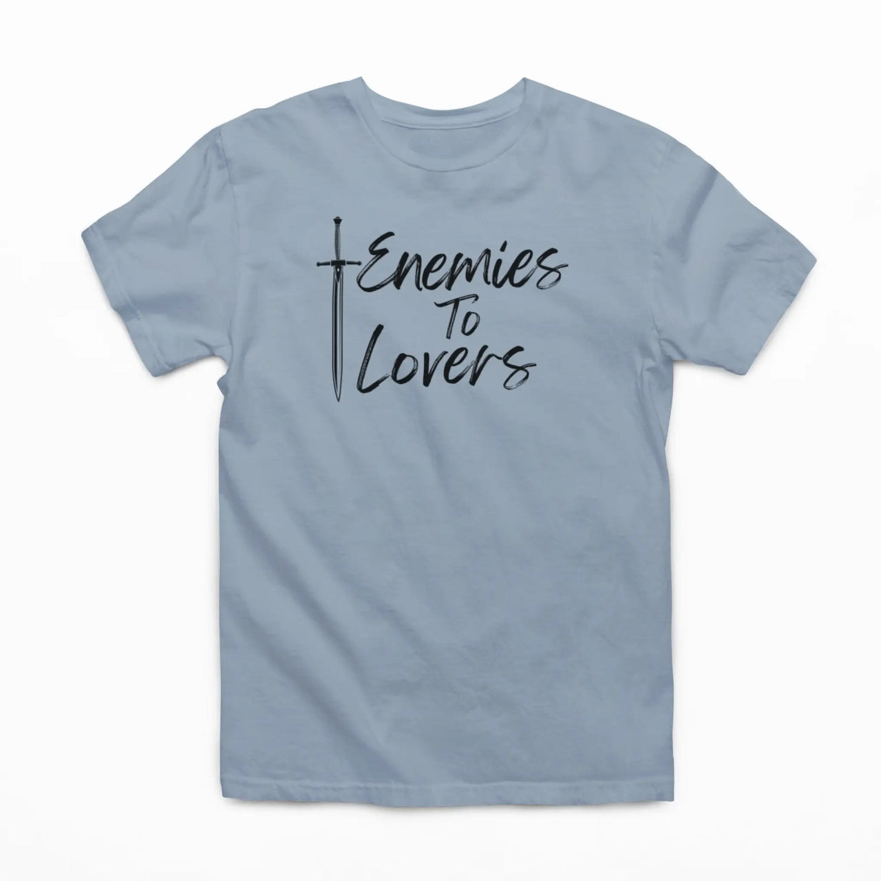 light blue Enemies To Lovers Tshirt