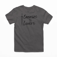 Thumbnail for dark grey Enemies To Lovers Tshirt