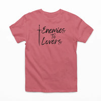 Thumbnail for dark pink Enemies To Lovers Tshirt