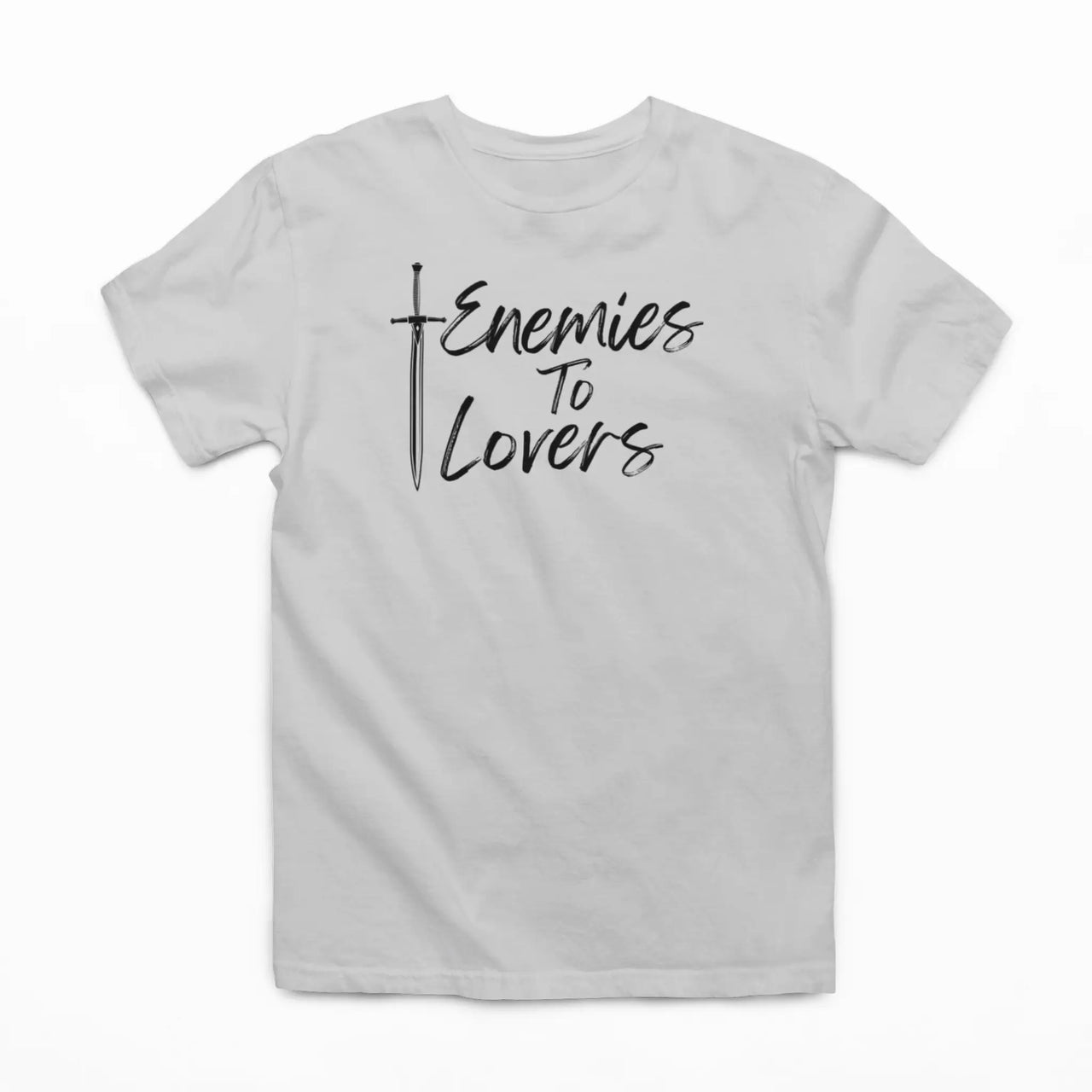 light grey Enemies To Lovers Tshirt