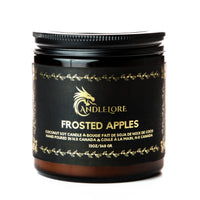 Thumbnail for large frosted apples candle