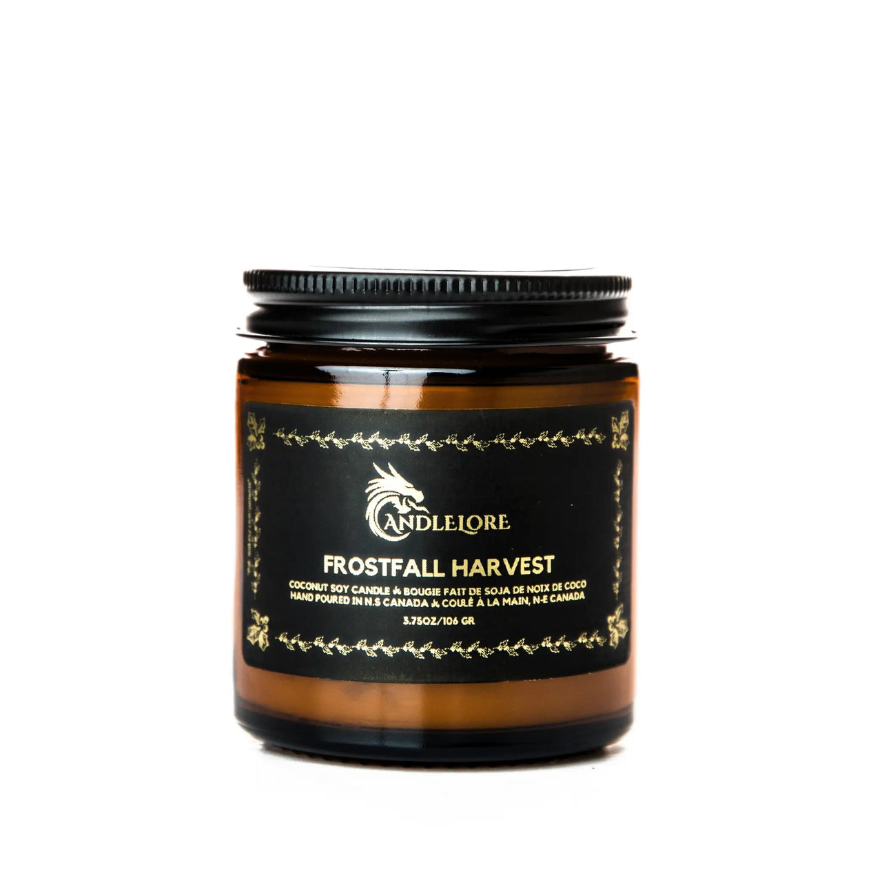 small Frostfall Harvest Candle