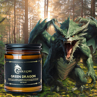 Thumbnail for candle beside a green dragon
